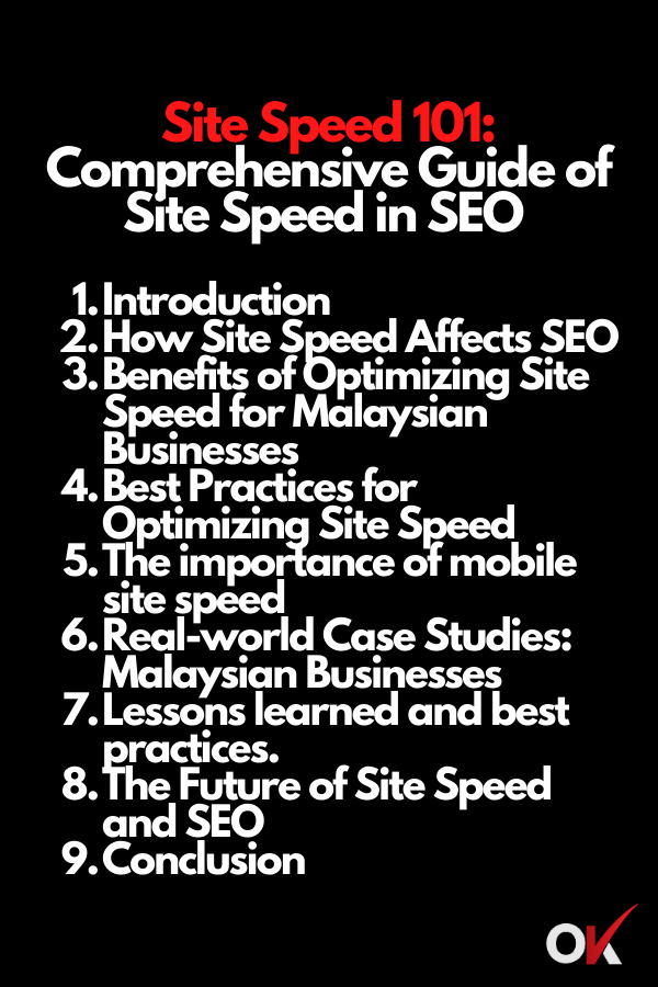 Site Speed 101