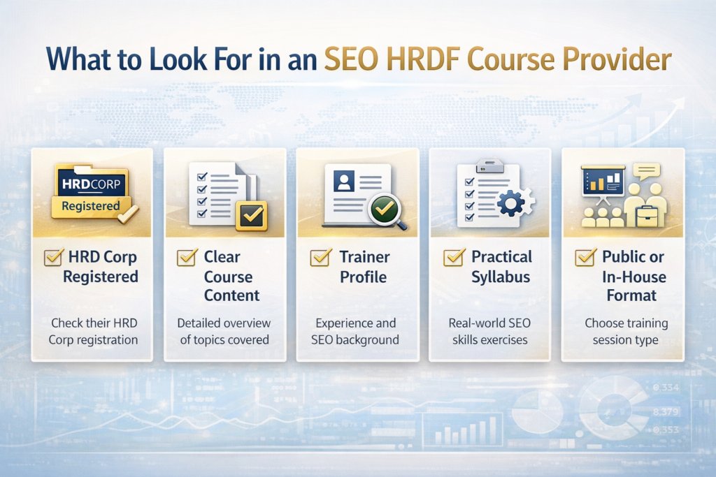 hrdf training for seo